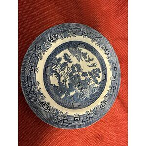 Churchill England Blue Willow Vintage Plate